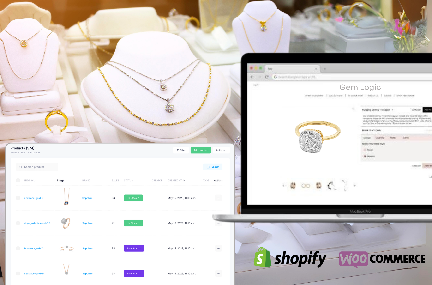 screenshot of Gem Logic